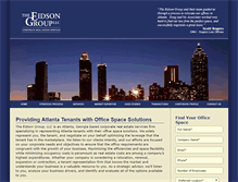Tablet Screenshot of eidsongroup.com